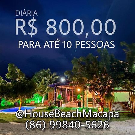 House Beach Macapa - Praia De Macapa Экстерьер фото