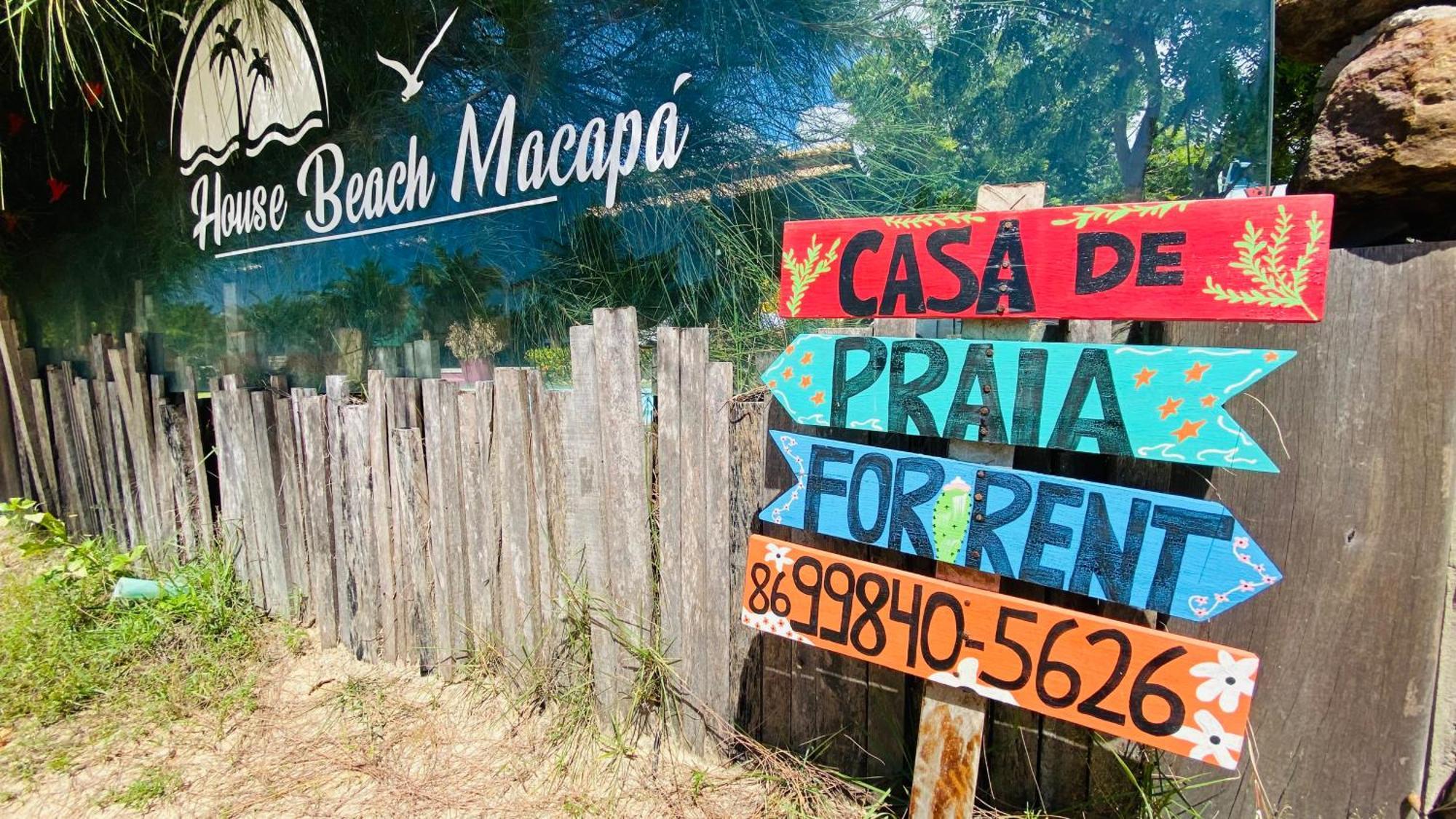 House Beach Macapa - Praia De Macapa Экстерьер фото