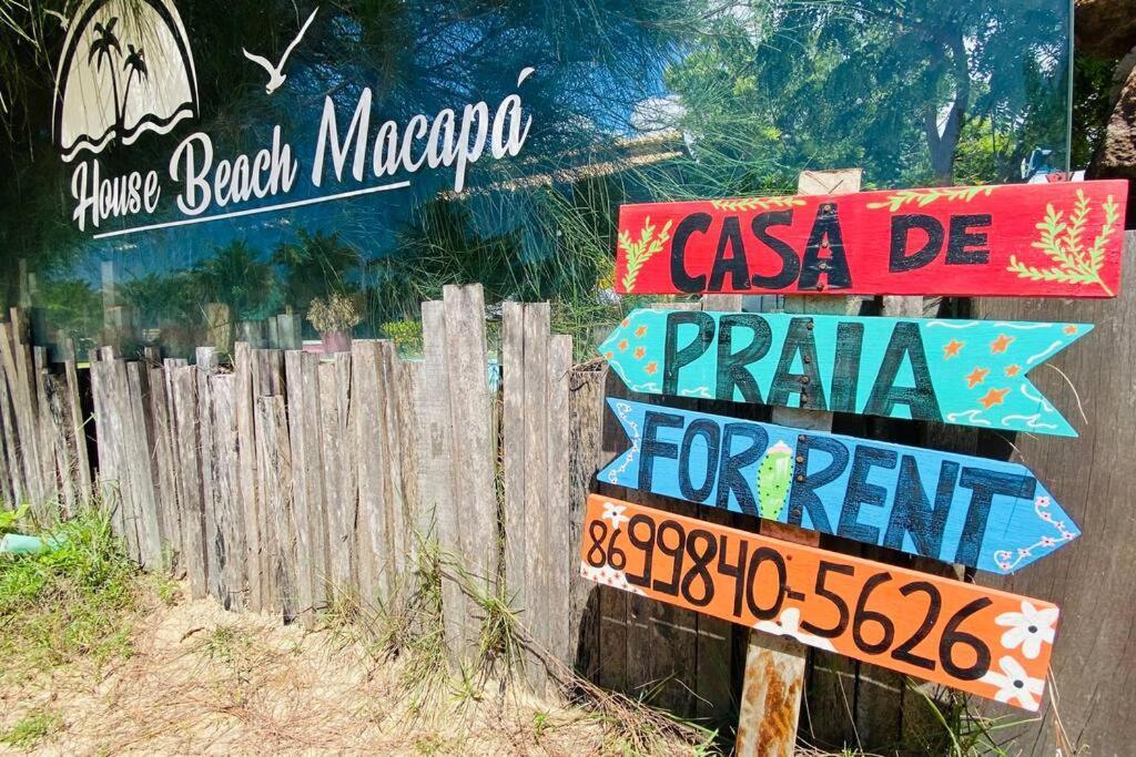 House Beach Macapa - Praia De Macapa Экстерьер фото